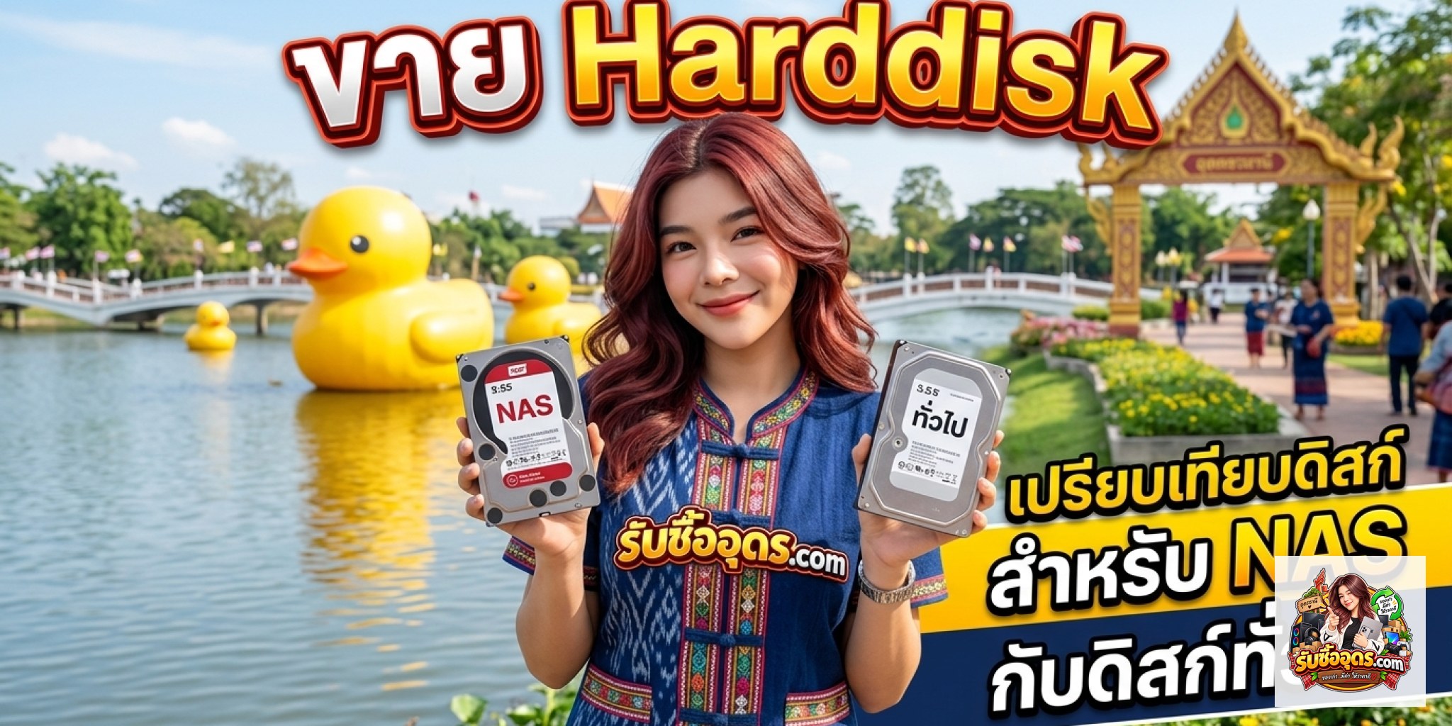 เปรียบเทียบการขาย Harddisk สำหรับ NAS และ Harddisk ทั่วไป เช็กราคามือสองในอุดรธานี