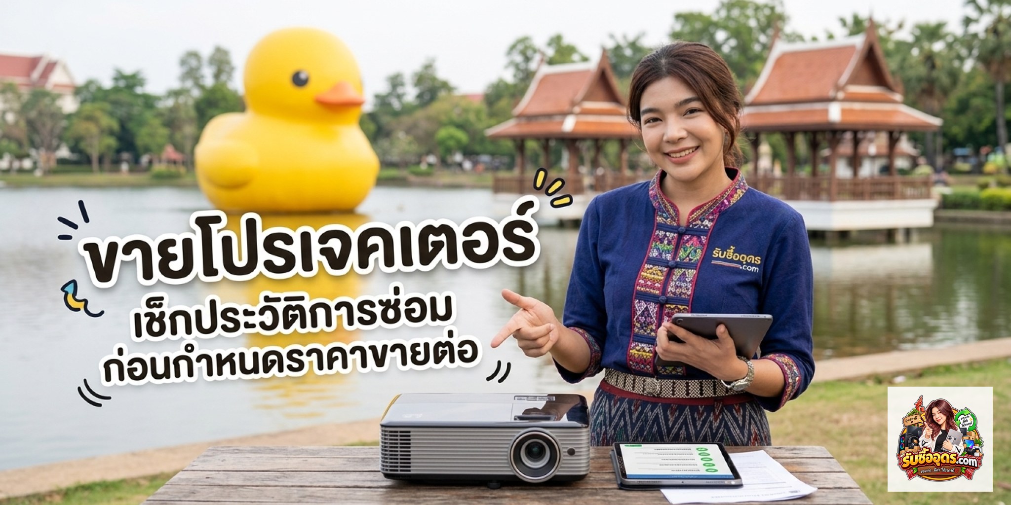 ตรวจเช็กสภาพหลอดภาพและประวัติการซ่อมแซมก่อนนำมาขายโปรเจคเตอร์มือสองในอุดรธานี